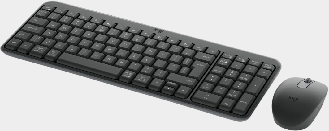 Logitech Black MK250 Wireless Mouse And Keyboard Combo