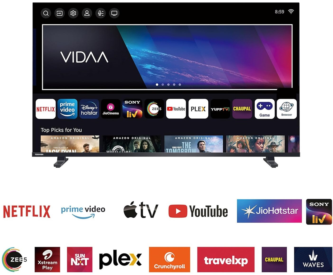 Toshiba 40 Inch Smart Tv VIDAA