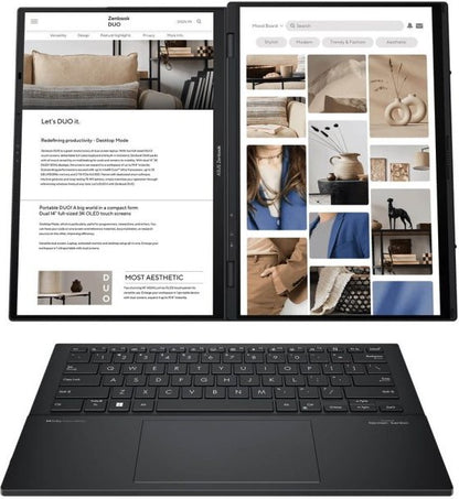 ASUS Zenbook Duo UX8406 Intel Core Ultra 9 Professional Laptop