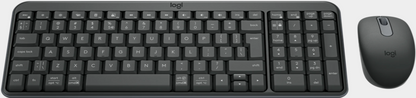Logitech Black MK250 Wireless Mouse And Keyboard Combo