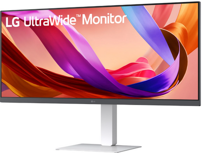 LG UltraWide 34 Inch IPS FHD White Monitor