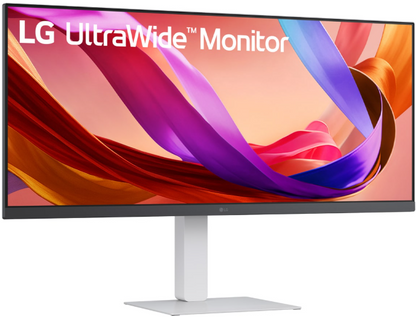 LG UltraWide 34 Inch IPS FHD White Monitor