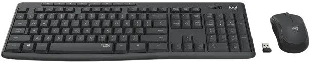 Logitech MK295 Black Silent Wireless Keyboard & Mouse Combo