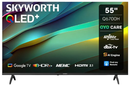 Skyworth 55 inch S6700H QLED Google TV