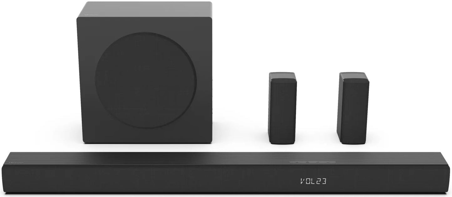 Hisense HS5100 540W 5.1ch soundbar with wireless subwoofer